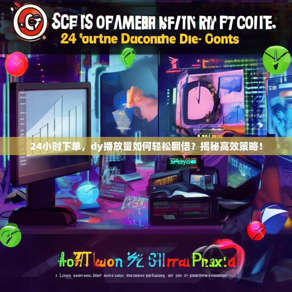 24小時下單，dy播放量如何輕松翻倍？揭秘高效策略！