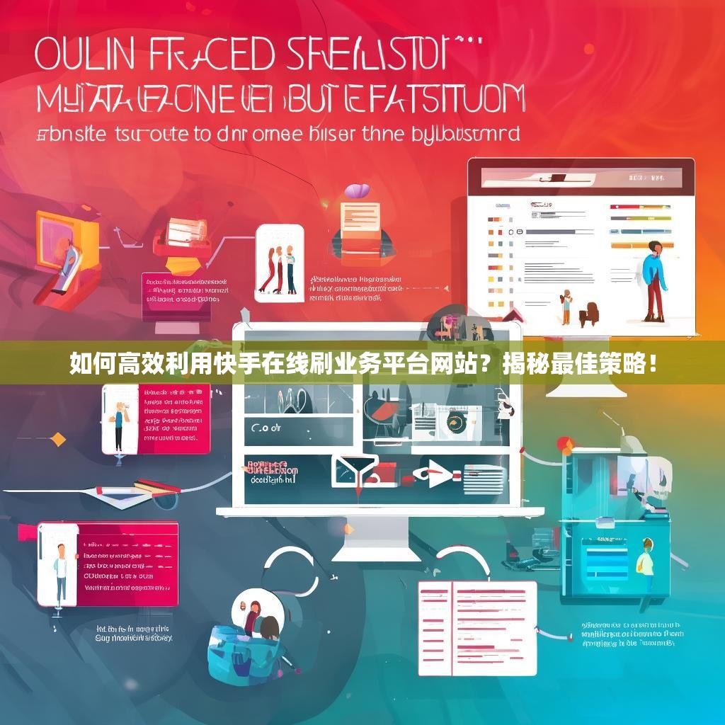 如何高效利用快手在線刷業(yè)務(wù)平臺(tái)網(wǎng)站？揭秘最佳策略！