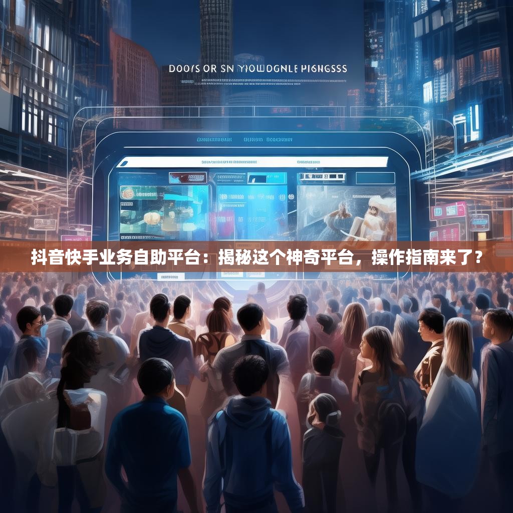 抖音快手業(yè)務(wù)自助平臺(tái)：揭秘這個(gè)神奇平臺(tái)，操作指南來(lái)了？