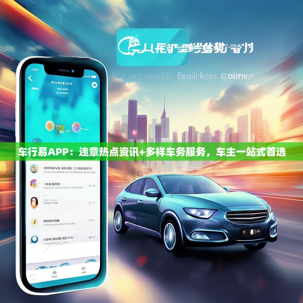 車行易APP：違章熱點(diǎn)資訊+多樣車務(wù)服務(wù)，車主一站式首選