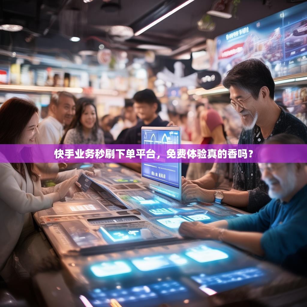 快手業(yè)務(wù)秒刷下單平臺(tái)，免費(fèi)體驗(yàn)真的香嗎？