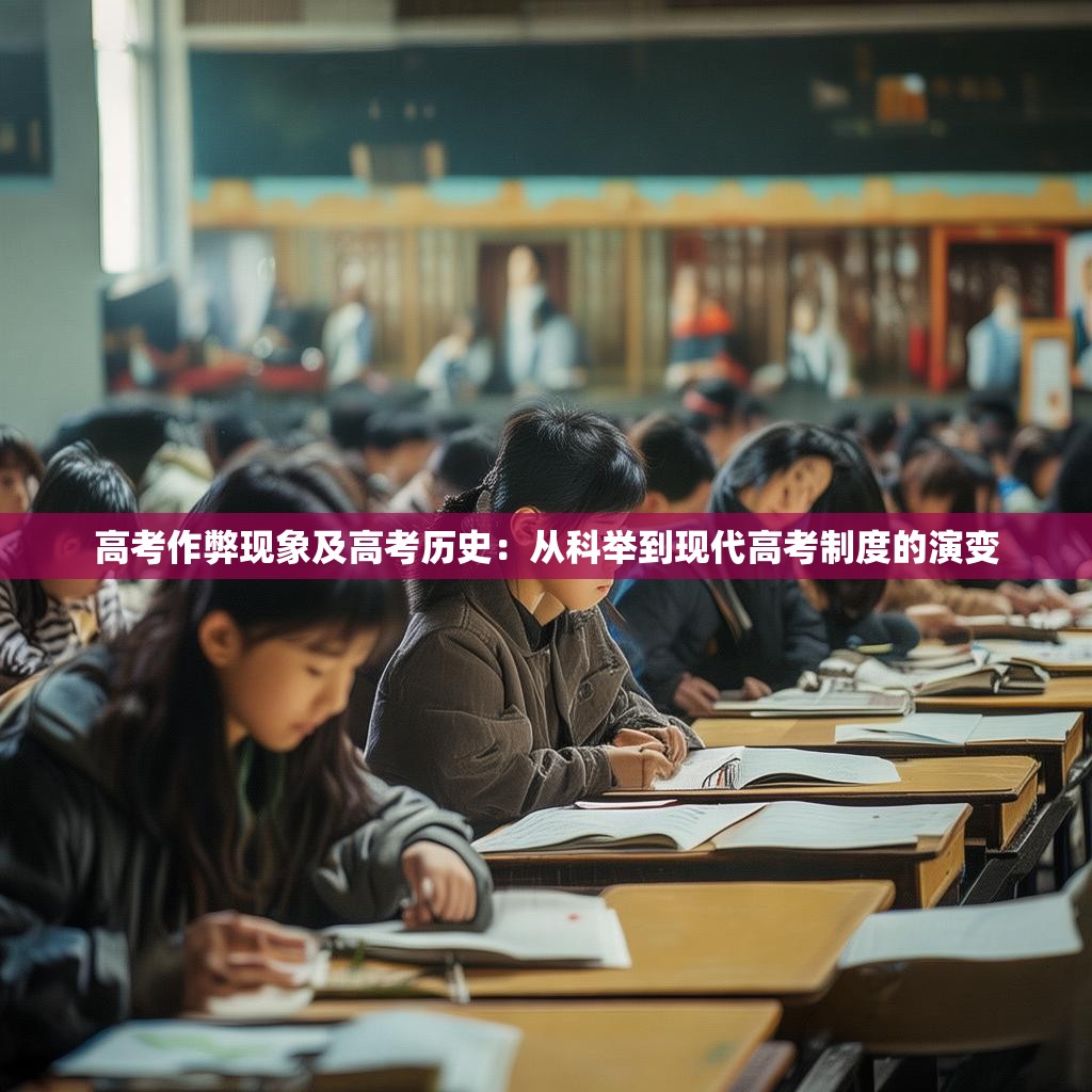 高考作弊現(xiàn)象及高考歷史：從科舉到現(xiàn)代高考制度的演變