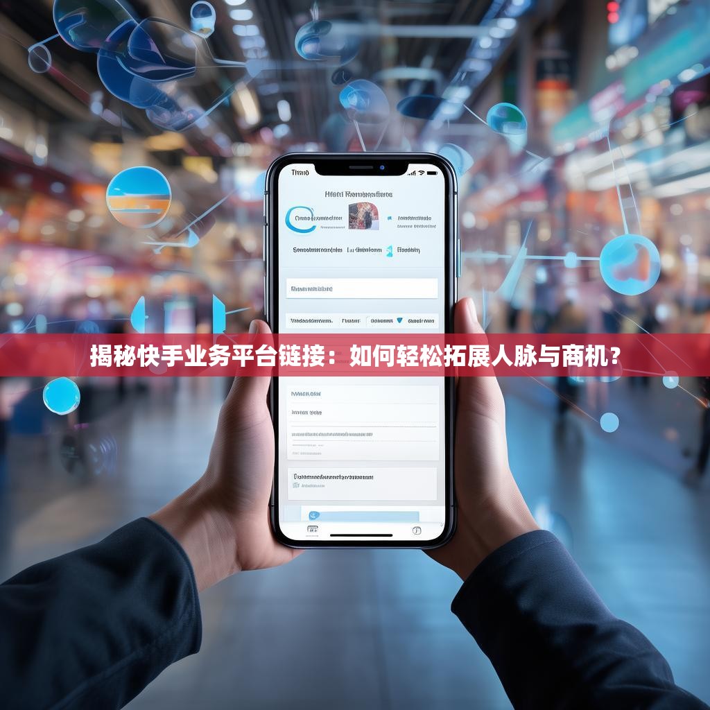 揭秘快手業(yè)務(wù)平臺鏈接：如何輕松拓展人脈與商機？