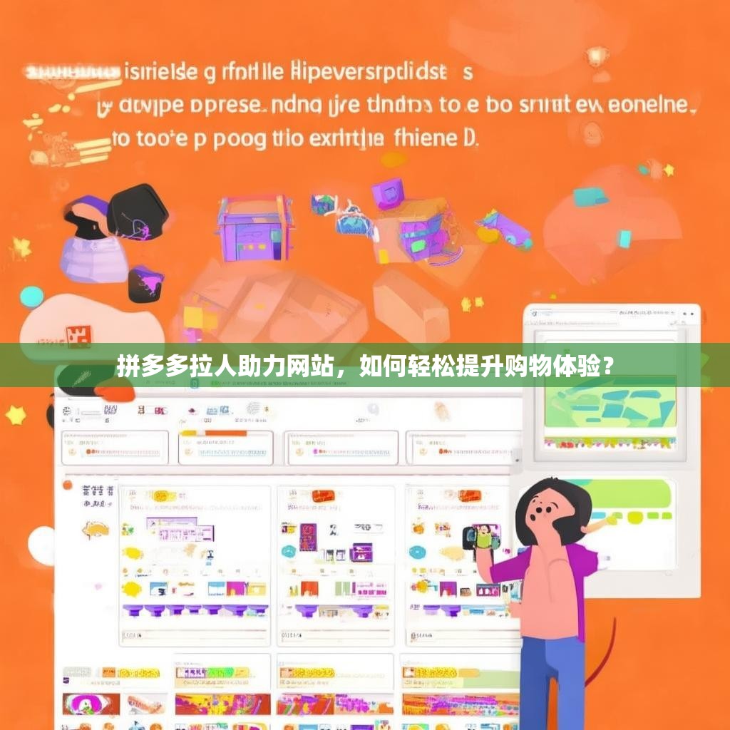 拼多多拉人助力網(wǎng)站，如何輕松提升購物體驗？