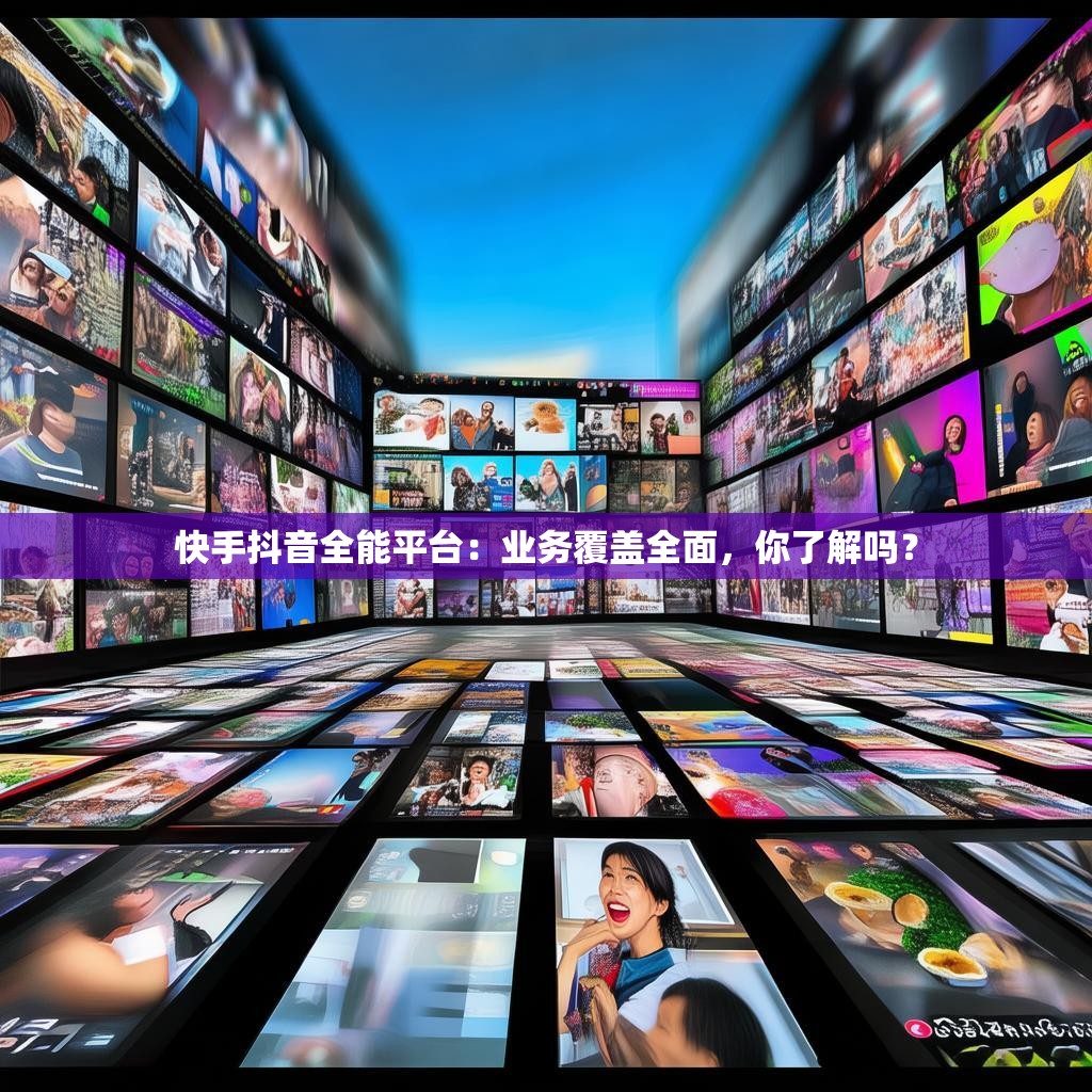 快手抖音全能平臺：業(yè)務覆蓋全面，你了解嗎？