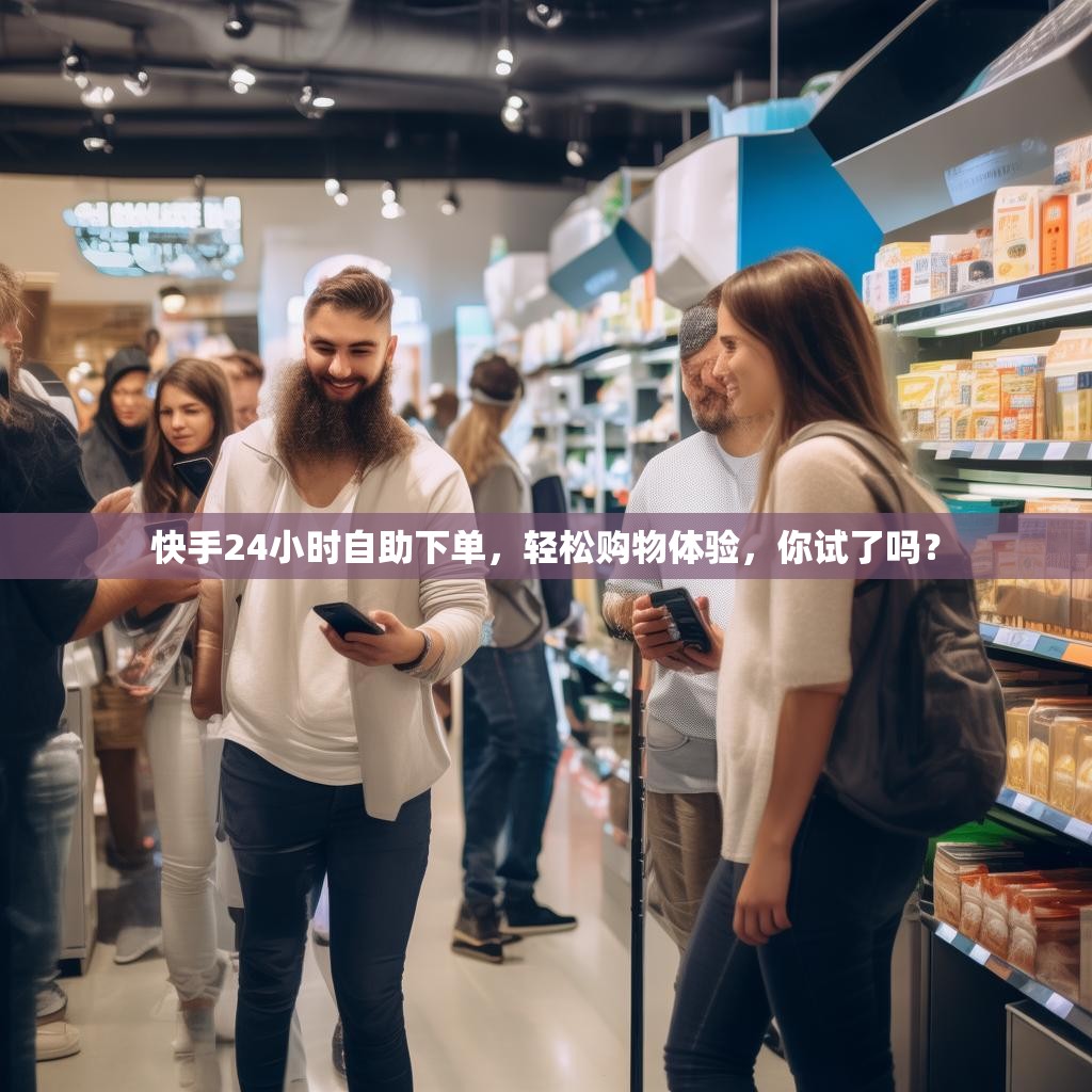 快手24小時(shí)自助下單，輕松購物體驗(yàn)，你試了嗎？