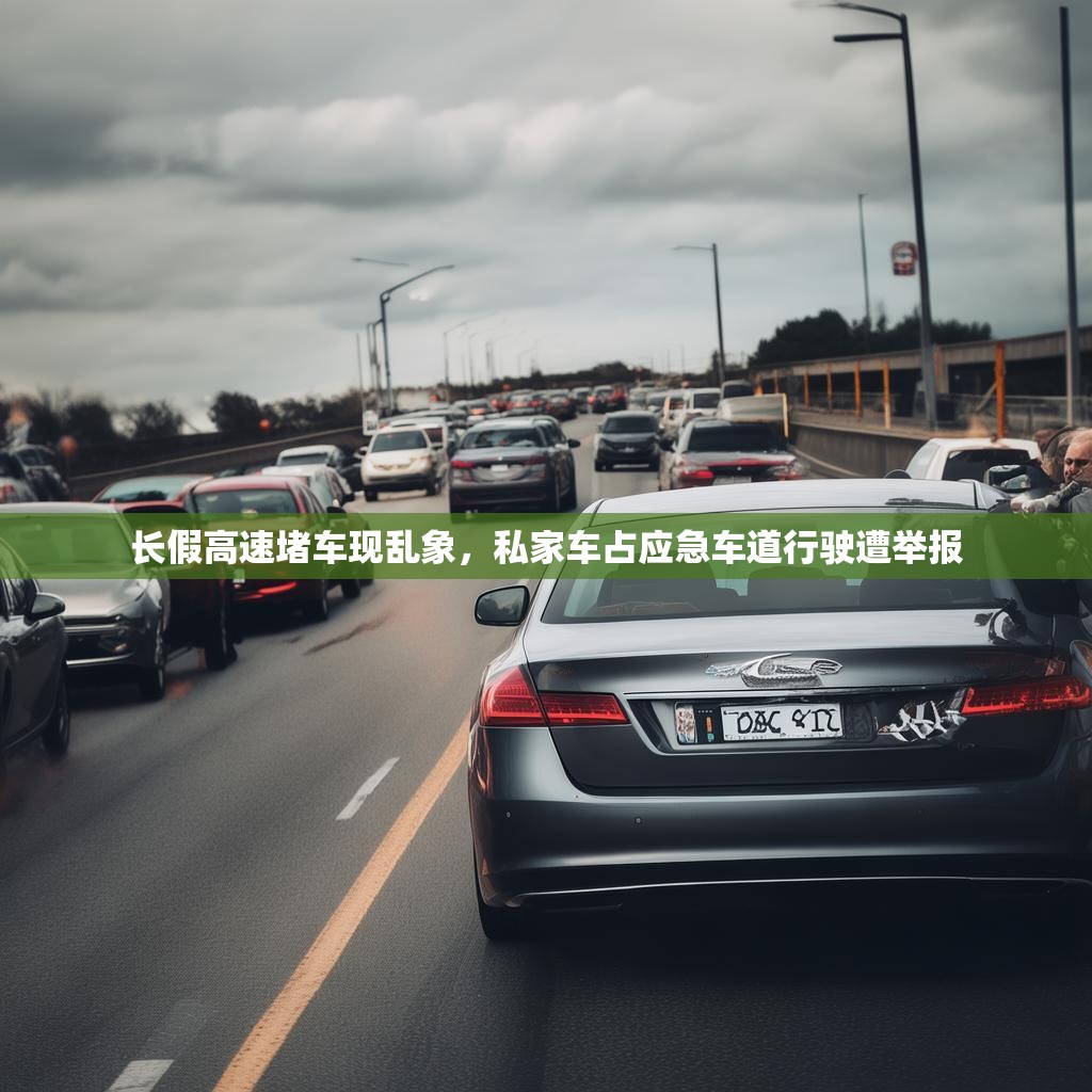 長(zhǎng)假高速堵車(chē)現(xiàn)亂象，私家車(chē)占應(yīng)急車(chē)道行駛遭舉報(bào)