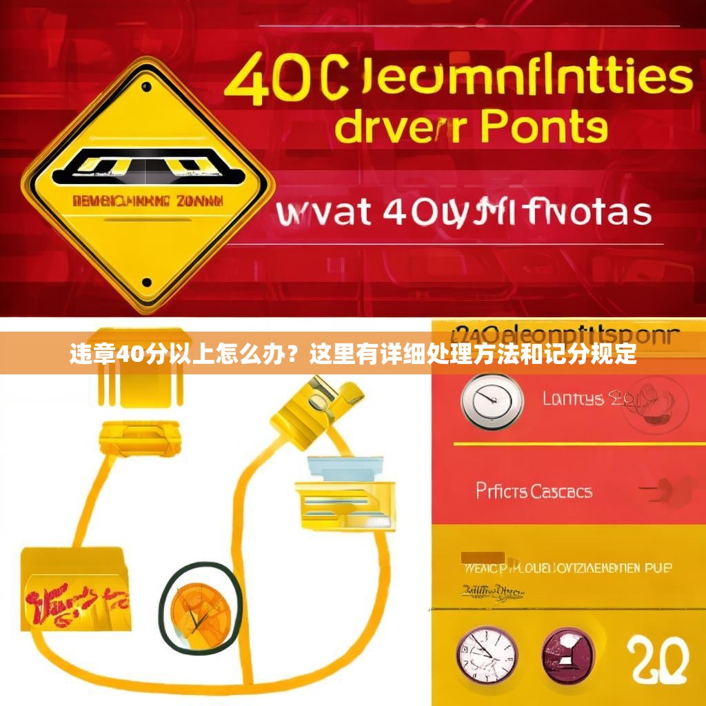 違章40分以上怎么辦？這里有詳細(xì)處理方法和記分規(guī)定