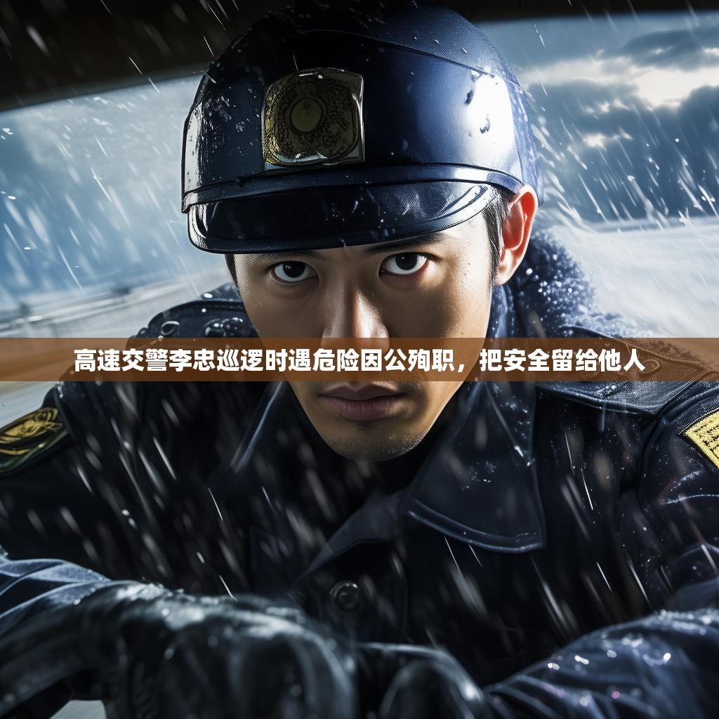 高速交警李忠巡邏時(shí)遇危險(xiǎn)因公殉職，把安全留給他人