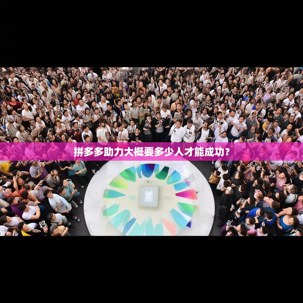 拼多多助力大概要多少人才能成功？