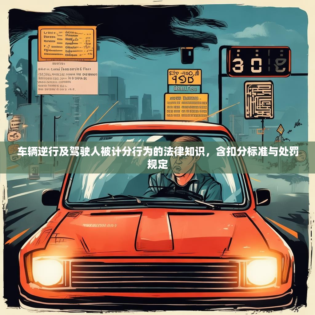 車輛逆行及駕駛?cè)吮挥?jì)分行為的法律知識，含扣分標(biāo)準(zhǔn)與處罰規(guī)定