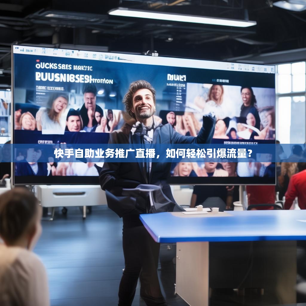 快手自助業(yè)務(wù)推廣直播，如何輕松引爆流量？