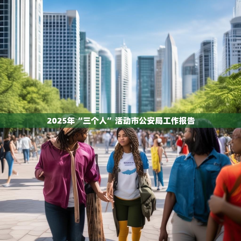 2025年“三個人”活動市公安局工作報告