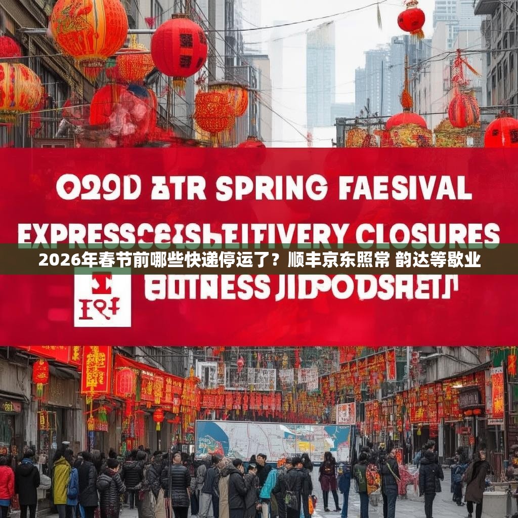 2026年春節(jié)前哪些快遞停運(yùn)了？順豐京東照常 韻達(dá)等歇業(yè)