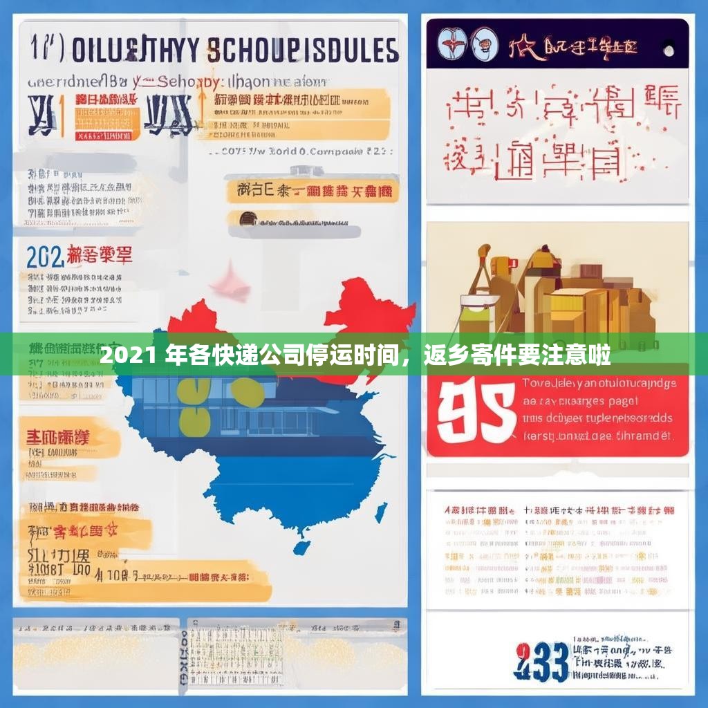 2021 年各快遞公司停運(yùn)時(shí)間，返鄉(xiāng)寄件要注意啦