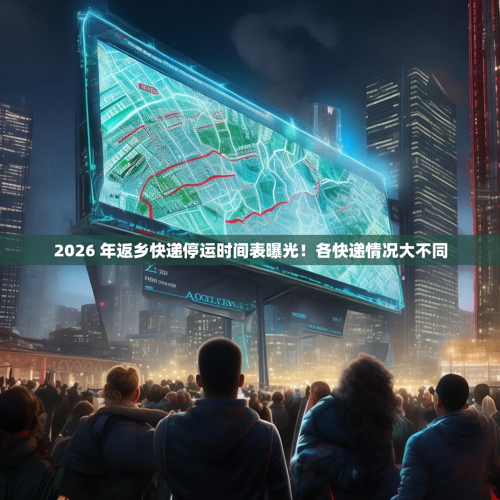 2026 年返鄉(xiāng)快遞停運(yùn)時間表曝光！各快遞情況大不同