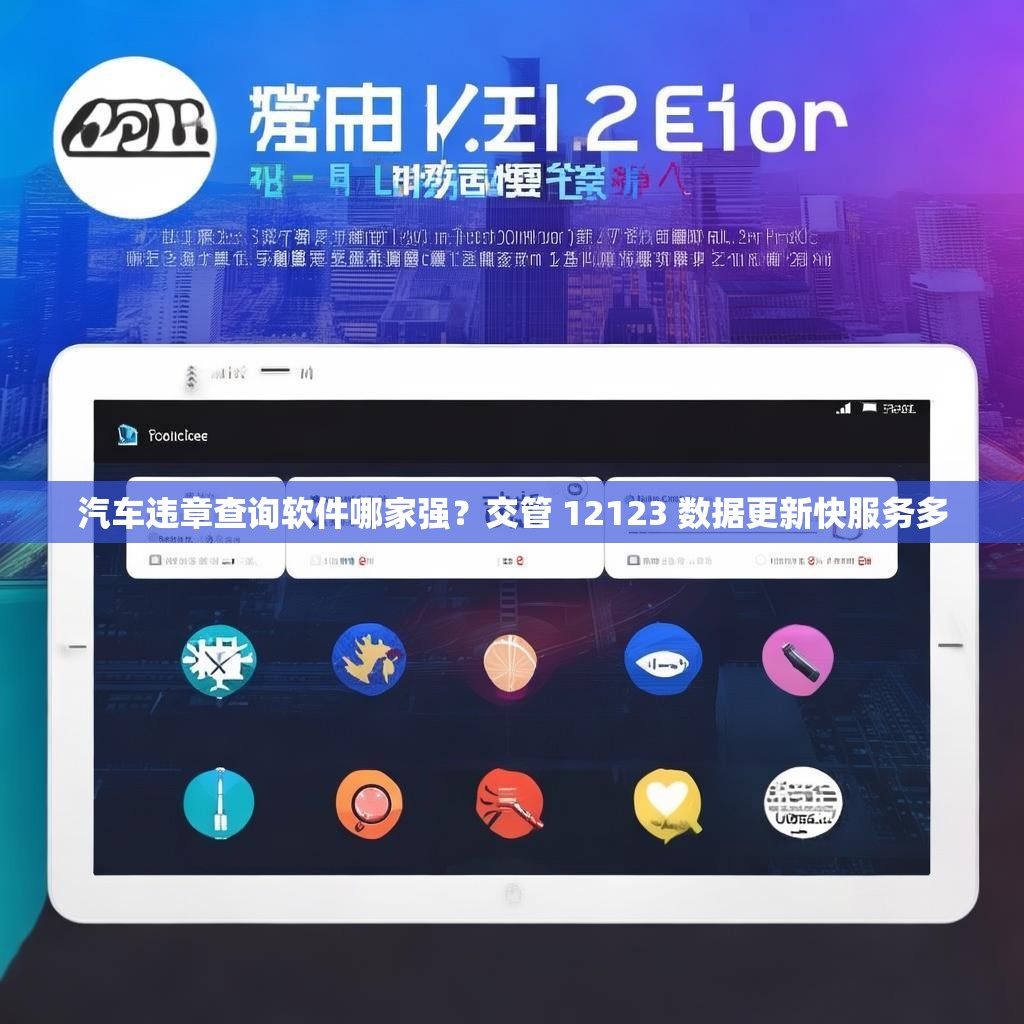 汽車違章查詢軟件哪家強(qiáng)？交管 12123 數(shù)據(jù)更新快服務(wù)多