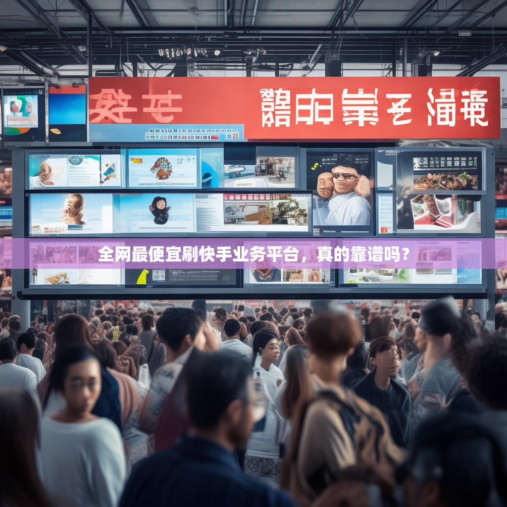全網(wǎng)最便宜刷快手業(yè)務(wù)平臺，真的靠譜嗎？