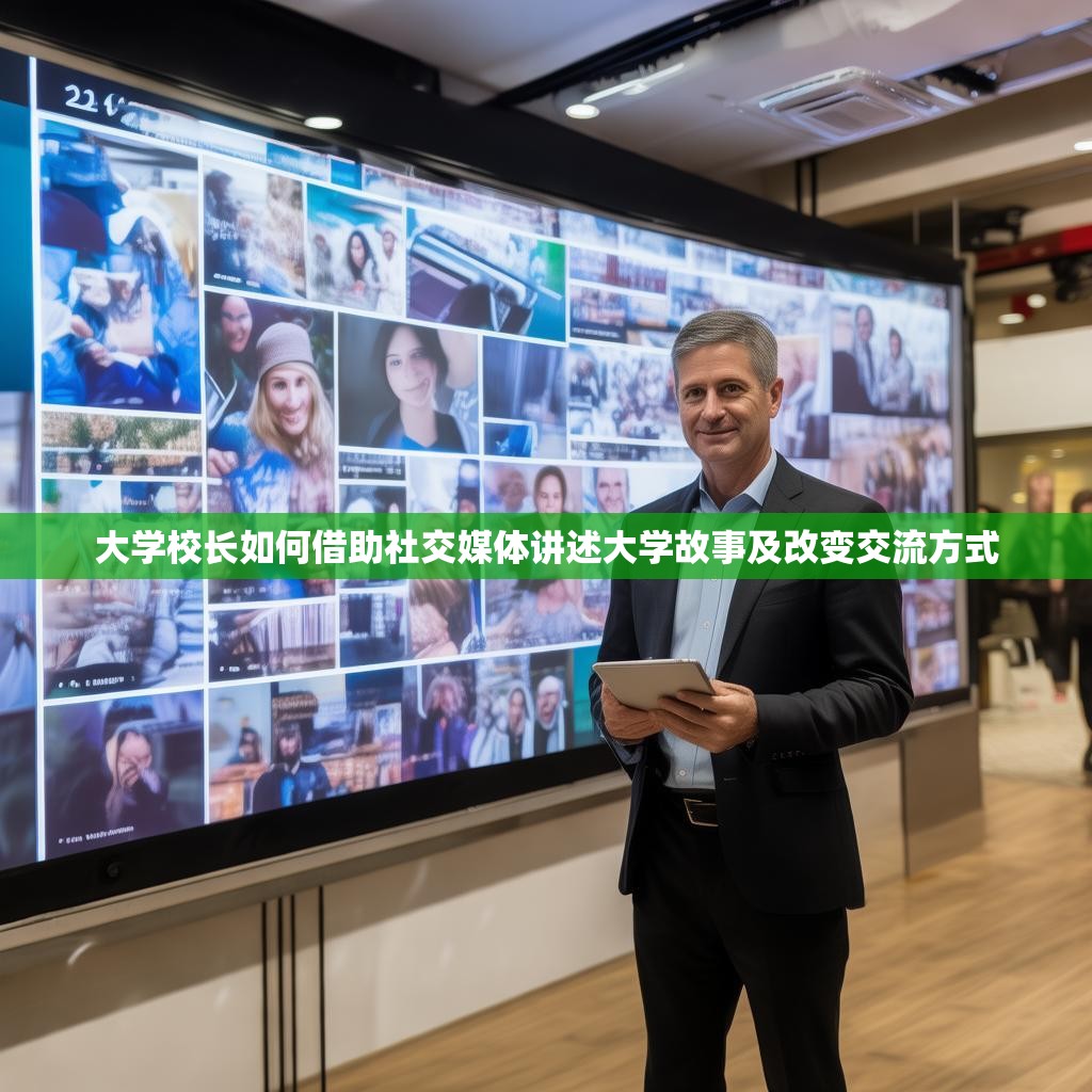 大學校長如何借助社交媒體講述大學故事及改變交流方式