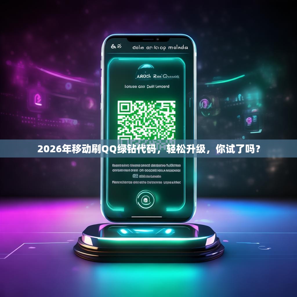 2026年移動刷QQ綠鉆代碼，輕松升級，你試了嗎？