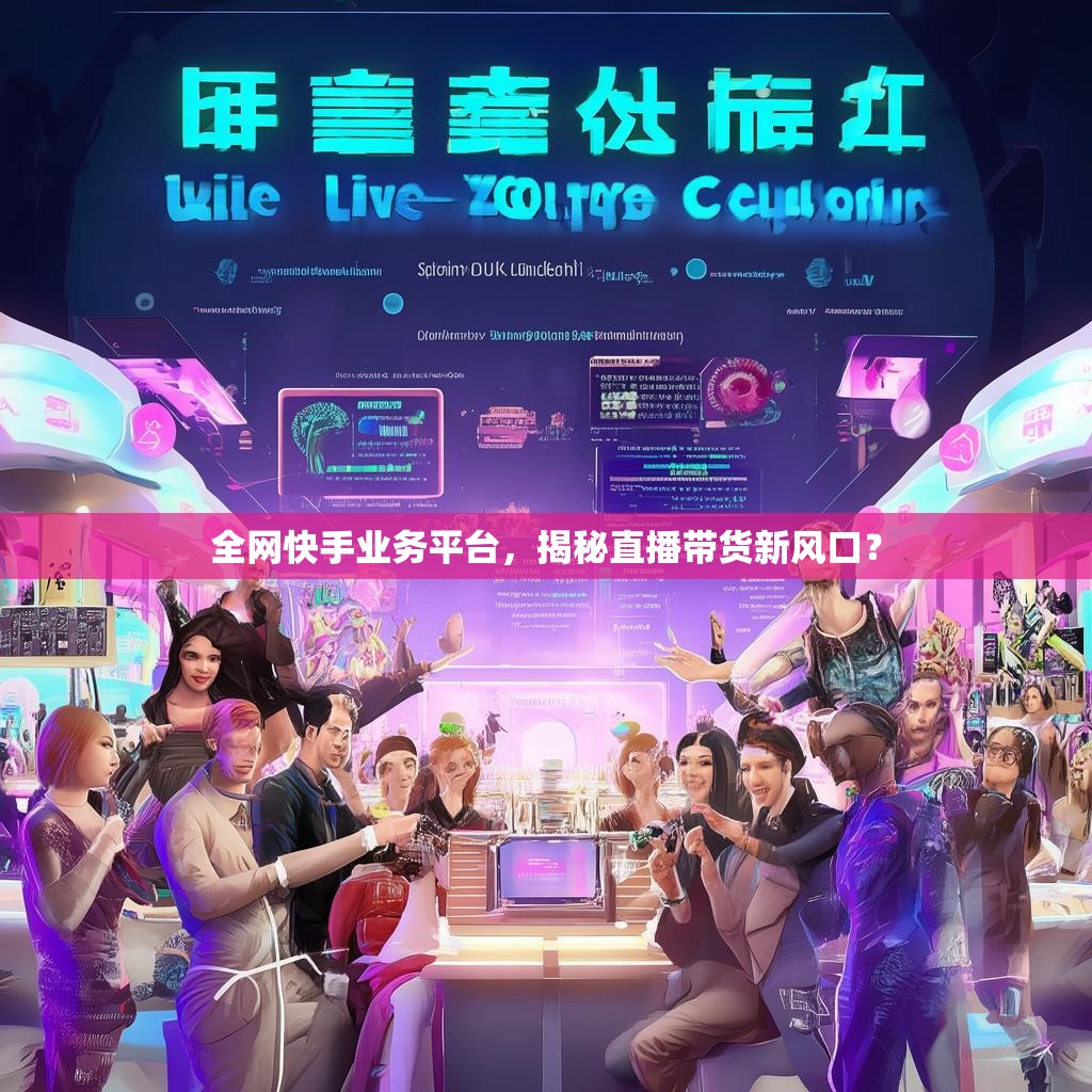 全網(wǎng)快手業(yè)務(wù)平臺(tái)，揭秘直播帶貨新風(fēng)口？