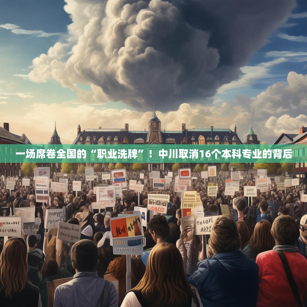一場(chǎng)席卷全國(guó)的“職業(yè)洗牌”！中川取消16個(gè)本科專業(yè)的背后