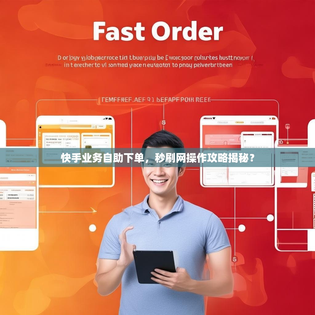 快手業(yè)務(wù)自助下單，秒刷網(wǎng)操作攻略揭秘？