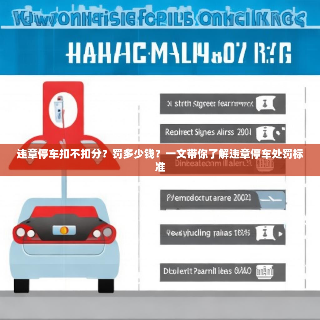 違章停車扣不扣分？罰多少錢？一文帶你了解違章停車處罰標(biāo)準(zhǔn)