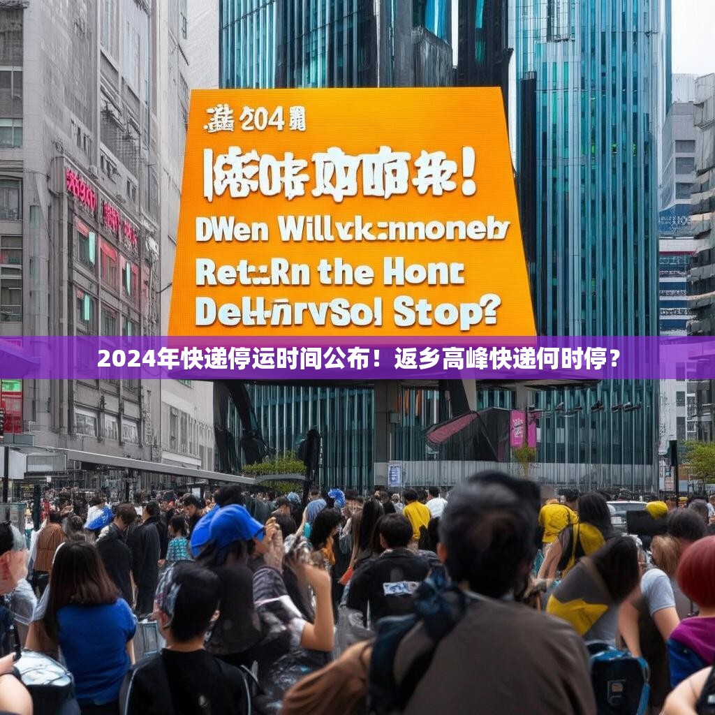 2024年快遞停運(yùn)時(shí)間公布！返鄉(xiāng)高峰快遞何時(shí)停？