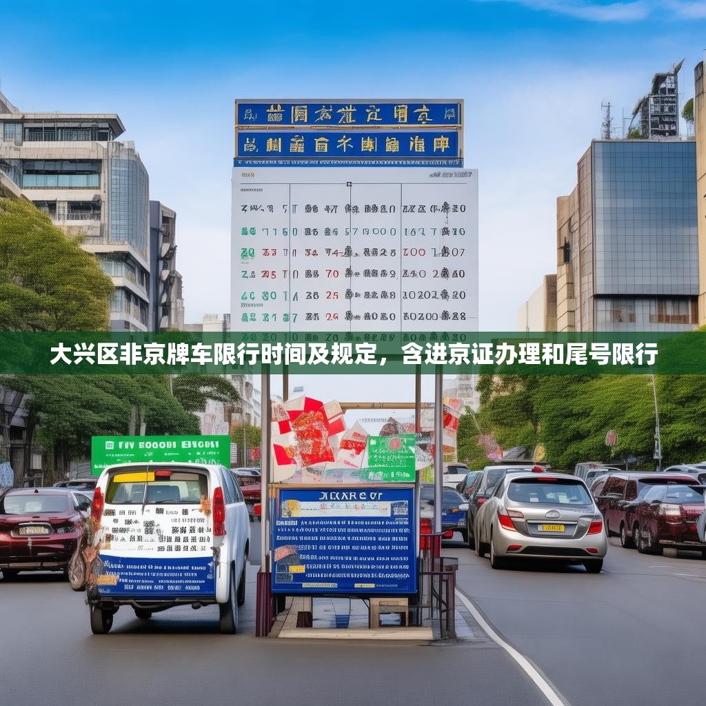 大興區(qū)非京牌車限行時間及規(guī)定，含進京證辦理和尾號限行