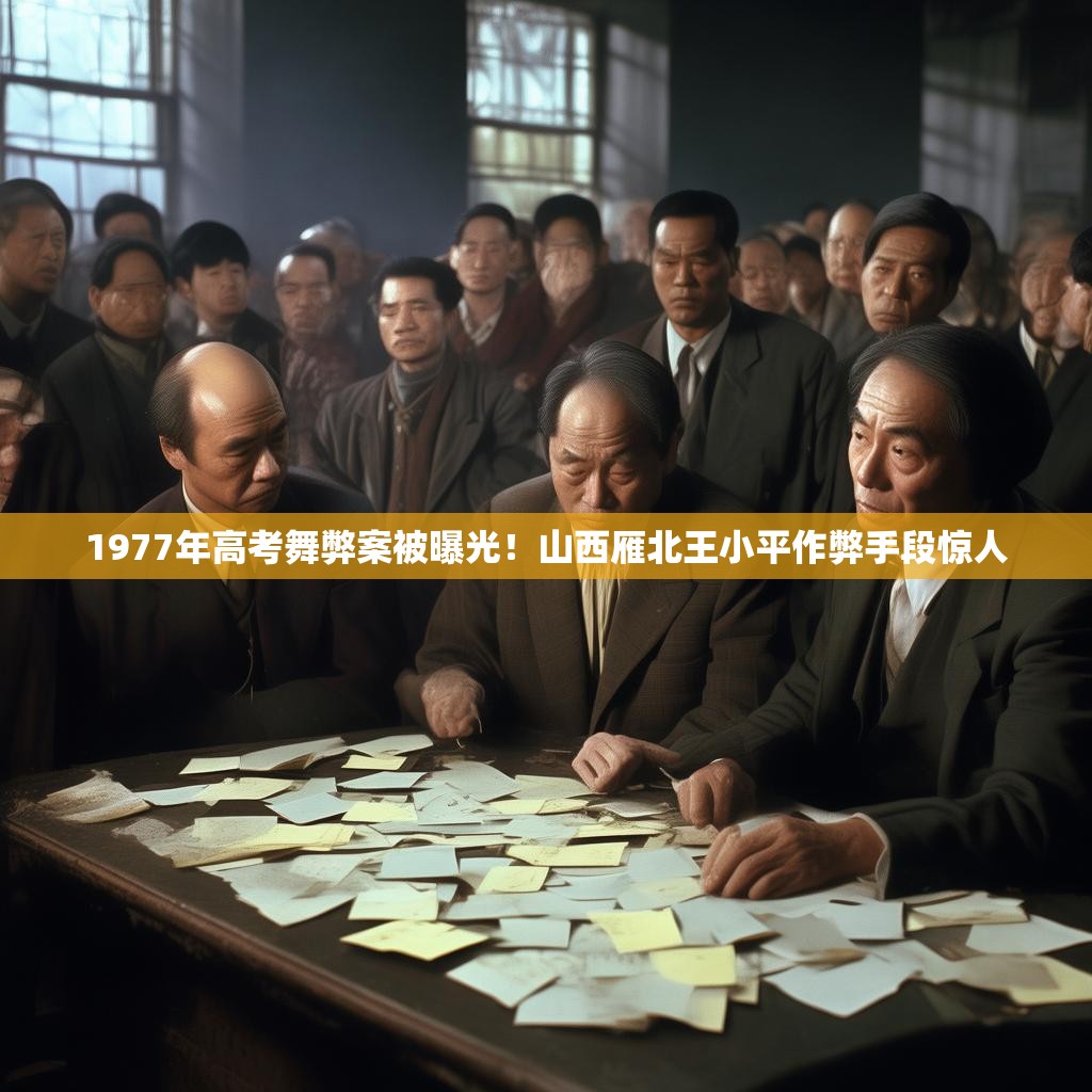 1977年高考舞弊案被曝光！山西雁北王小平作弊手段驚人
