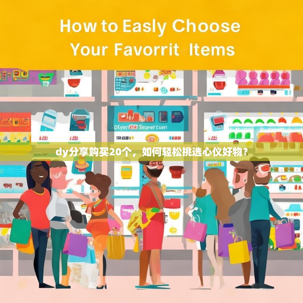 dy分享購買20個，如何輕松挑選心儀好物？
