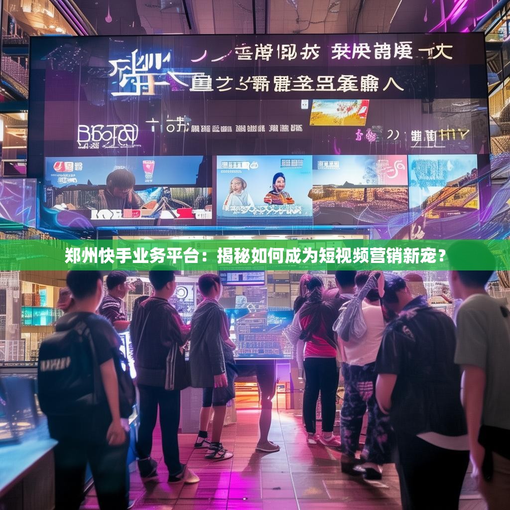 鄭州快手業(yè)務(wù)平臺(tái)：揭秘如何成為短視頻營銷新寵？
