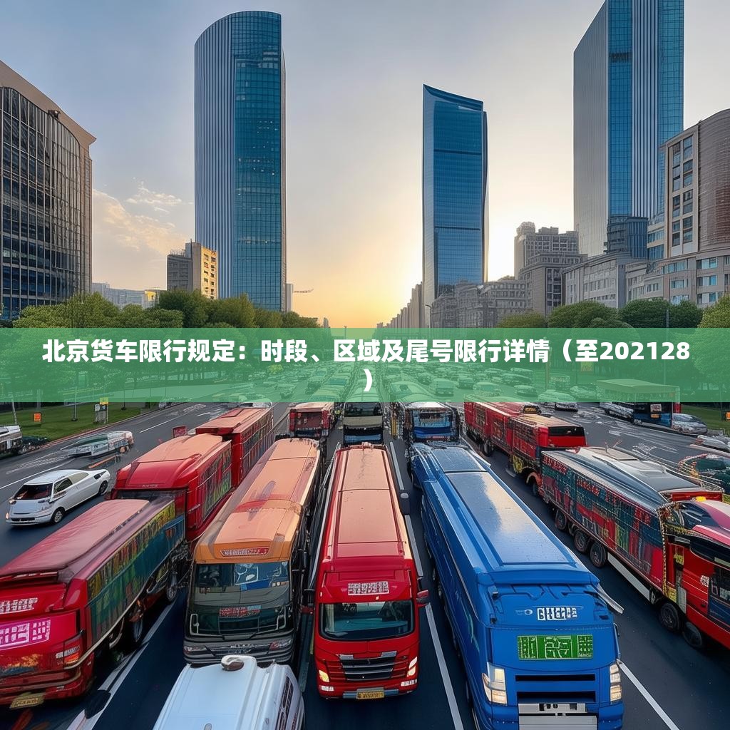 北京貨車限行規(guī)定：時段、區(qū)域及尾號限行詳情（至202128）
