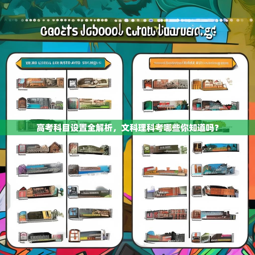 高考科目設(shè)置全解析，文科理科考哪些你知道嗎？