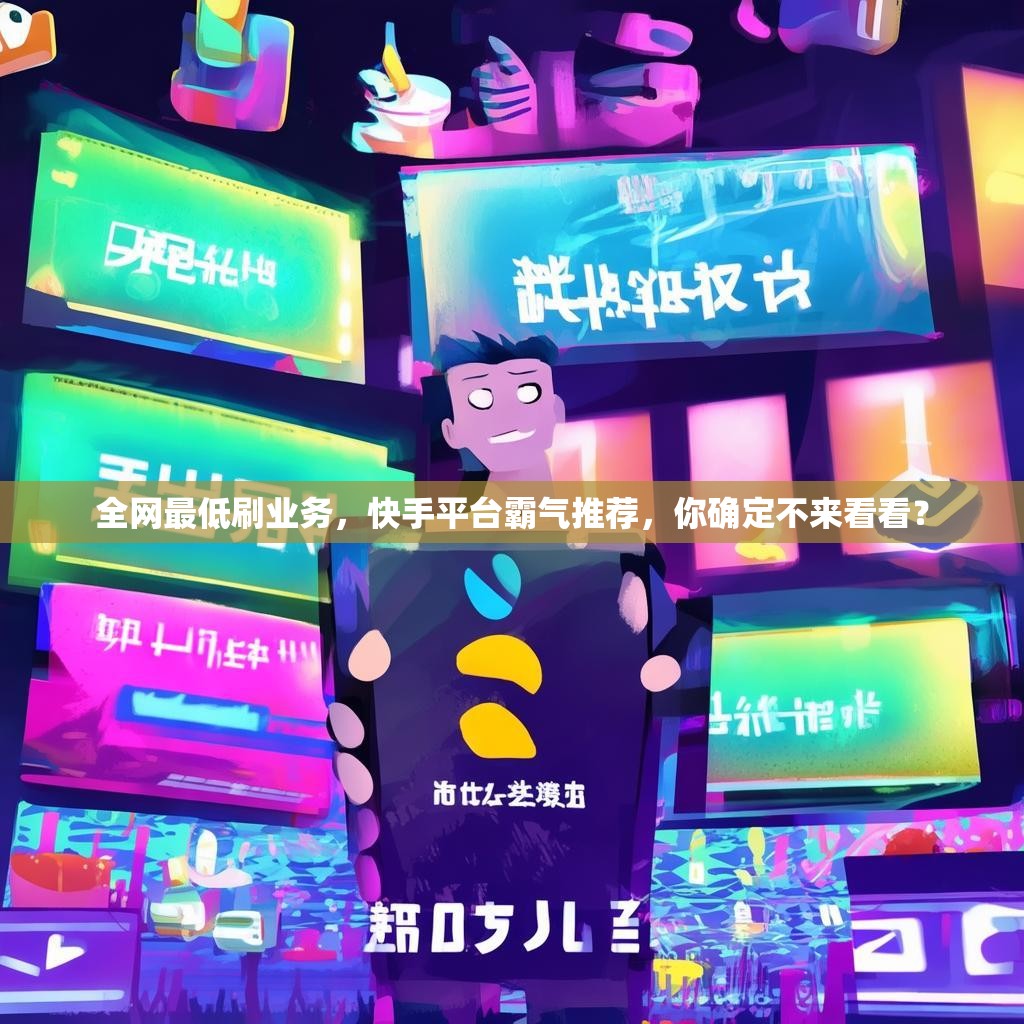 全網最低刷業(yè)務，快手平臺霸氣推薦，你確定不來看看？