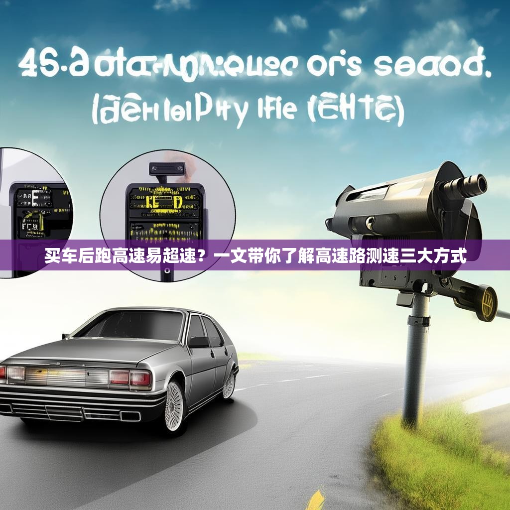 買車后跑高速易超速？一文帶你了解高速路測速三大方式