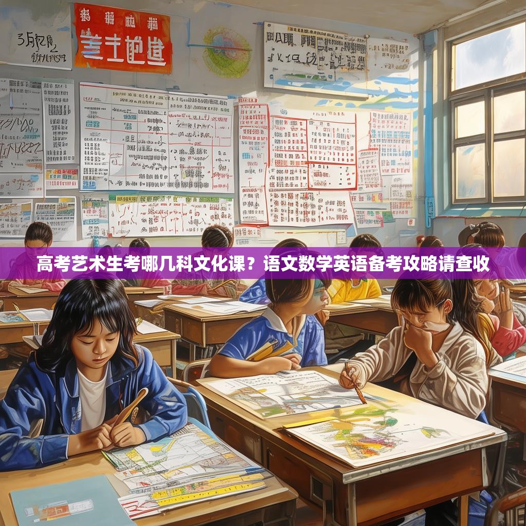 高考藝術生考哪幾科文化課？語文數學英語備考攻略請查收