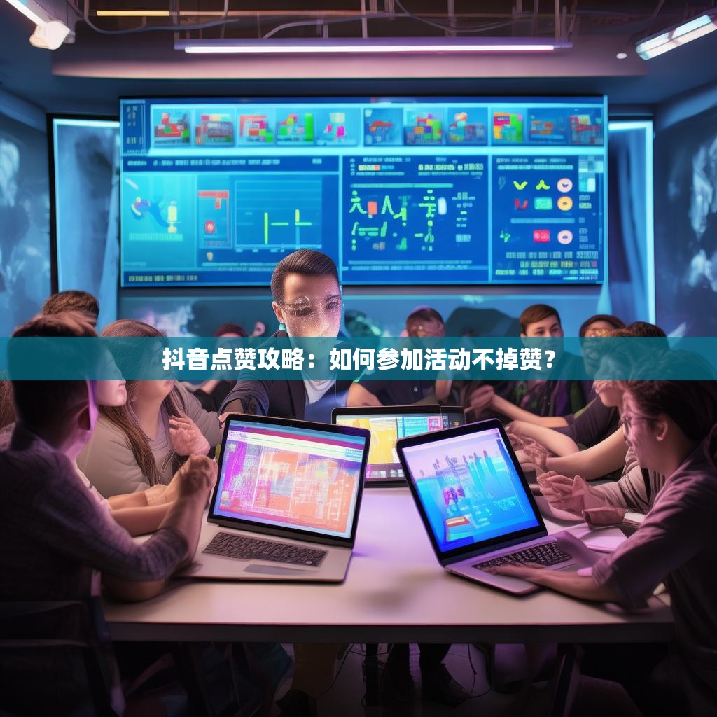 抖音點贊攻略:如何參加活動不掉贊?