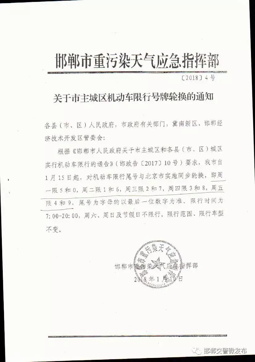 滄州明起單雙號(hào)限行！河北各市限號(hào)信息匯總 快查你的車能開嗎