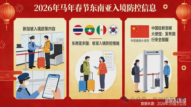 馬年春節(jié)臨近，東南亞多國(guó)現(xiàn)病毒，新加坡加碼疫情防控措施