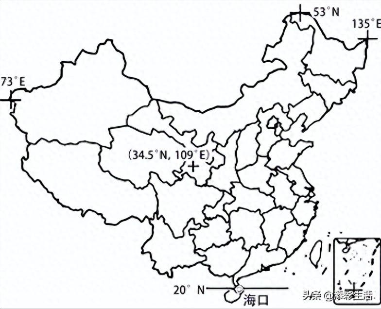 高考地理專(zhuān)項(xiàng)練習(xí)：從世界看中國(guó)，含疆域及農(nóng)產(chǎn)品地理標(biāo)志題