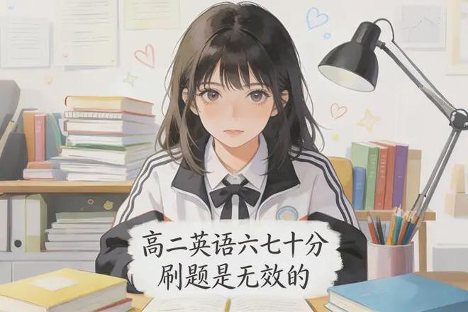 高二英語0至80分，刷高考真題提分無效，先背單詞才是關鍵